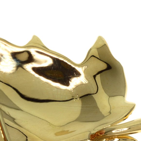 Tiffany Maple Leaf Brooch K18 Yellow Gold for Women - Picture 4 of 6